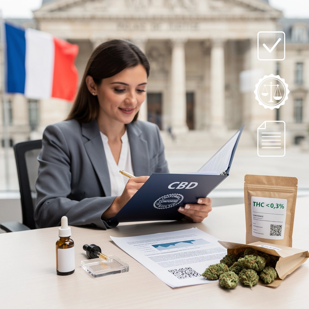 réglementaire du CBD