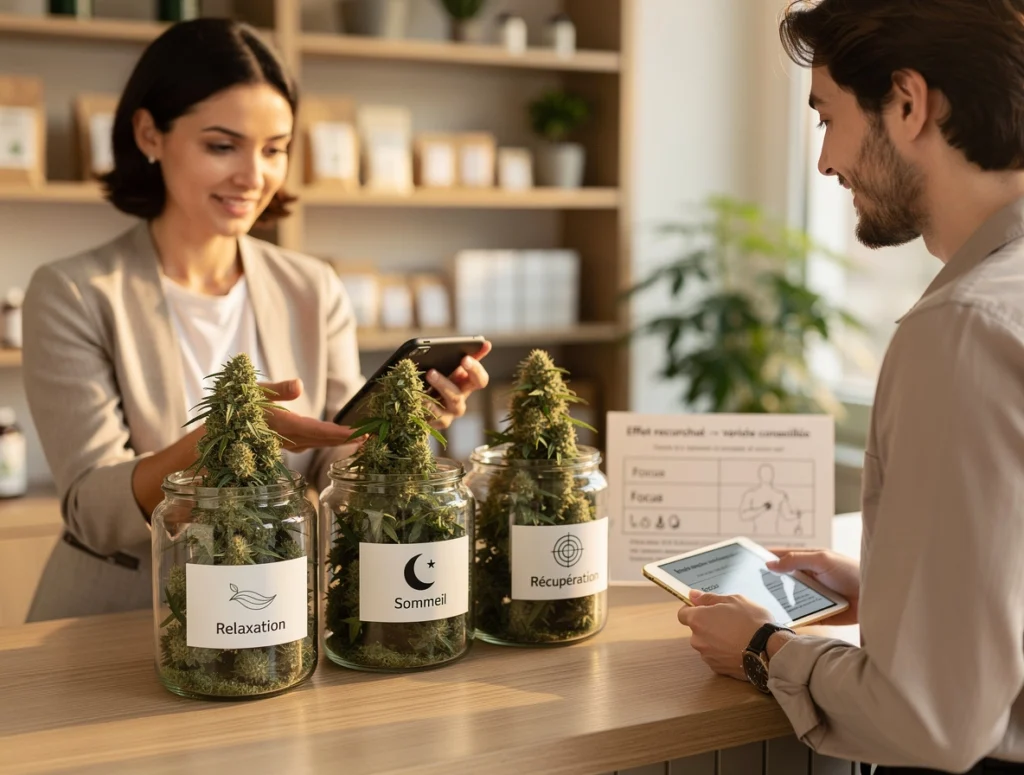 CBD adaptées aux effets recherchés